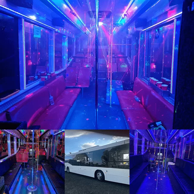 42 Seat Half Limo Karaoke Bus
